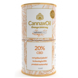 Cannax Oil - Olejek CBD - ORANGE 20%
